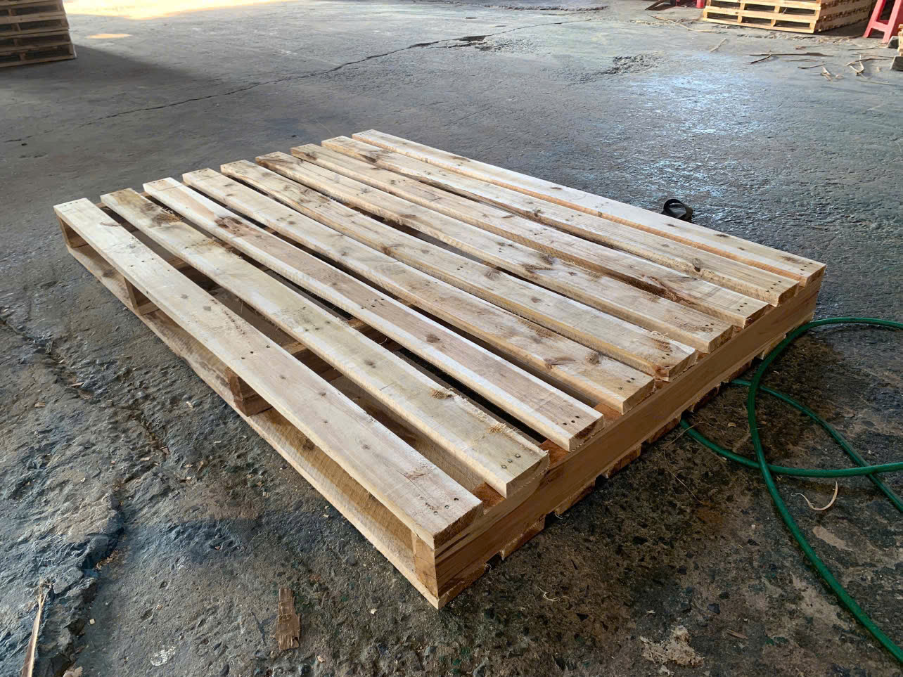 Sản Xuất Pallet Gỗ 1200x1800 - 2 mặt - Sản Xuất Pallet Gỗ Đồng Nai